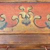Monterey Furniture 1930s Secretary Desk With Excellent Floral Details