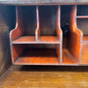 Monterey Furniture 1930s Secretary Desk With Excellent Floral Details