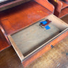 Monterey Furniture 1930s Secretary Desk With Excellent Floral Details