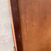 Monterey Furniture 1930s Secretary Desk With Excellent Floral Details