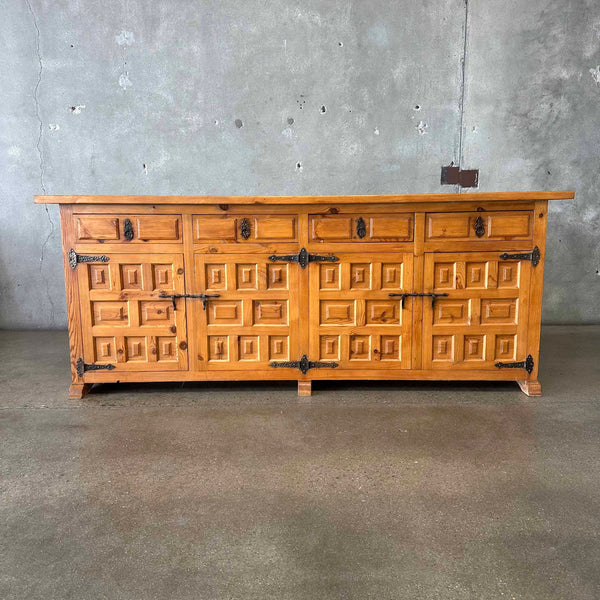 Antique Large Spanish Catalan Credenza/ Buffet