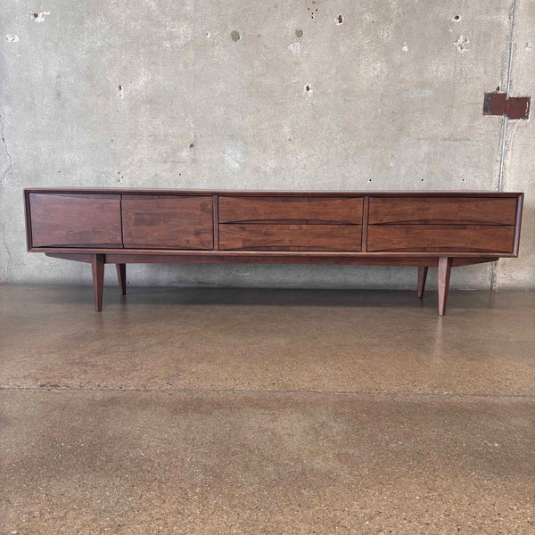 Dwell Mid Century Style Walnut Console