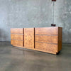 Mid Century Burl Dresser