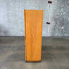 Mid Century Burl Highboy Dresser