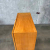 Mid Century Burl Highboy Dresser