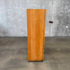 Mid Century Burl Highboy Dresser