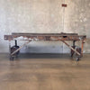 Industrial Table On Casters