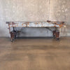 Industrial Table On Casters