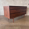 Dwell Mid Century Style Walnut Six Drawer Dresser