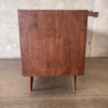 Dwell Mid Century Style Walnut Six Drawer Dresser