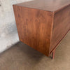 Dwell Mid Century Style Walnut Six Drawer Dresser