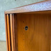 Danish Tambour Door Cabinet Circa 1965
