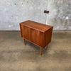 Danish Tambour Door Cabinet Circa 1965