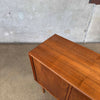 Danish Tambour Door Cabinet Circa 1965