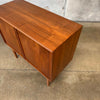 Danish Tambour Door Cabinet Circa 1965