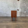 Danish Tambour Door Cabinet Circa 1965