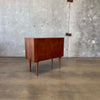 Danish Tambour Door Cabinet Circa 1965