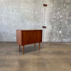 Danish Tambour Door Cabinet Circa 1965