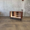 Mid Century Walnut Tambour Door Credenza 1965