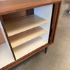 Mid Century Walnut Tambour Door Credenza 1965