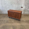 Mid Century Walnut Tambour Door Credenza 1965
