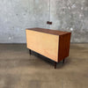Mid Century Walnut Tambour Door Credenza 1965