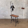 Monterey Furniture Early Wrought Iron Table w/ Lamp