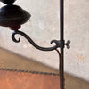 Monterey Furniture Early Wrought Iron Table w/ Lamp