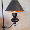 Monterey Furniture Early Wrought Iron Table w/ Lamp