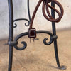 Monterey Furniture Early Wrought Iron Table w/ Lamp