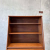 Mid Century Modern Walnut Hutch Cabinet by Stanley Furniture
