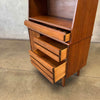 Mid Century Modern Walnut Hutch Cabinet by Stanley Furniture