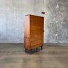 Mid Century Modern Walnut Hutch Cabinet by Stanley Furniture