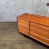 Mid Century Modern 9 Drawer Dresser by Harmony House