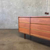 Mid Century Modern 9 Drawer Dresser by Harmony House