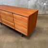 Mid Century Modern 9 Drawer Dresser by Harmony House