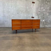 Mid Century Modern 9 Drawer Dresser by Harmony House