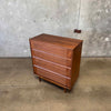 Mid Century Modern Walnut Highboy Dresser