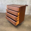 Mid Century Modern Walnut Highboy Dresser