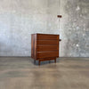 Mid Century Modern Walnut Highboy Dresser