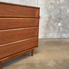 Mid Century Modern Walnut Highboy Dresser