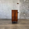 Mid Century Modern Walnut Highboy Dresser