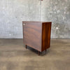 Mid Century Modern Walnut Highboy Dresser