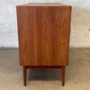 Founders Walnut & Brass 3 Drawer Dresser