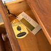 Founders Walnut & Brass 3 Drawer Dresser