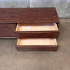 Mid Century Style Walnut Dwell High Console