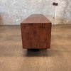 Mid Century Style Walnut Dwell High Console