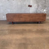 Mid Century Style Walnut Dwell High Console