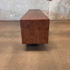 Mid Century Style Walnut Dwell High Console
