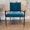 Pair of Jonathan Adler Rider Arm-Chairs